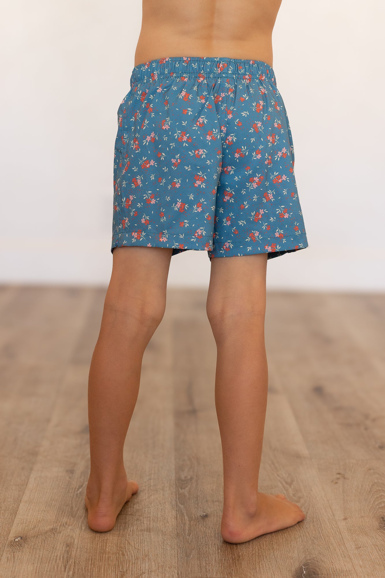 Blue Floral Swimsuit